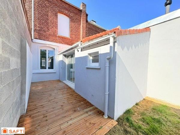 VALENCIENNES – Secteur Nungesser / Maison 3 chambres entièrement rénovée – Aucun travaux à prévoir