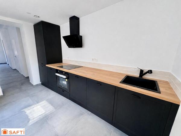 VALENCIENNES – Secteur Nungesser / Maison 3 chambres entièrement rénovée – Aucun travaux à prévoir