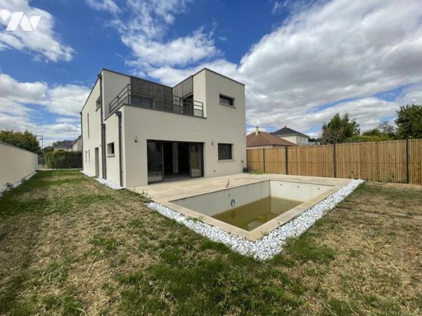 Maison contemporaine 6 pièces avec piscine