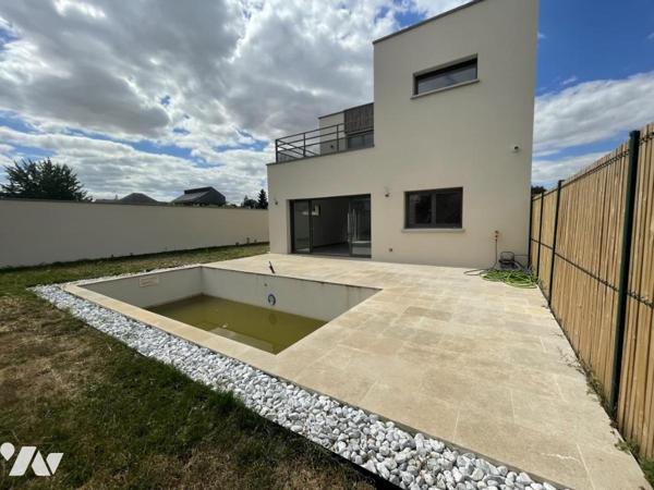 Maison contemporaine 6 pièces avec piscine