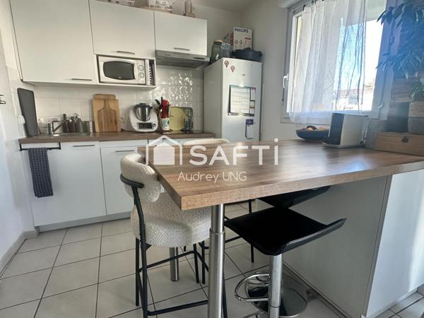 Fargues-Saint-Hilaire – Appartement T2 en rdc de 40 m² avec piscine – Exclusivité