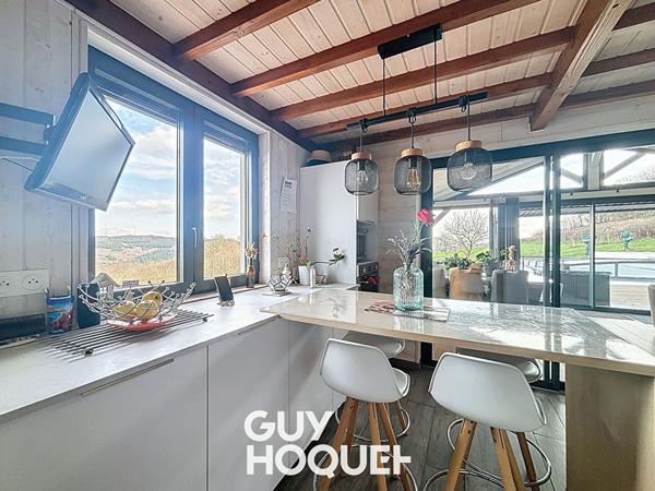 Maison avec piscine, dépendances et vue imprenable - 69840 CENVES