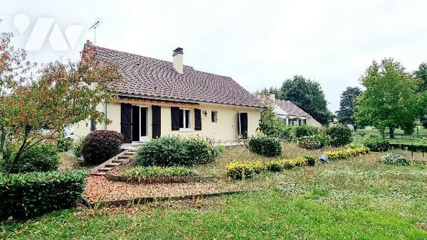 Pavillon de plain-pied avec sous-sol complet