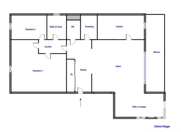 Appartement à vendre 4 pièces 80 m² Le Havre