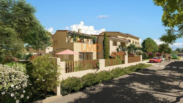 Coudoux (13) Villa T4 neuve, jardin -double parking - 424 000 €