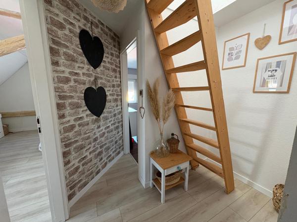 EN EXCLUSIVITÉ – Magnifique triplex rénové avec terrasse à Bischwiller