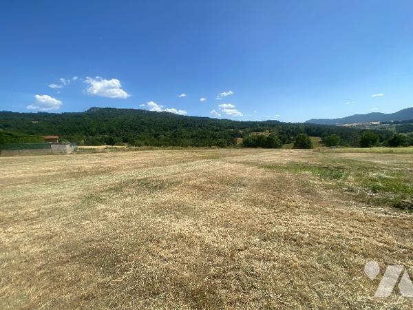Terrain à bâtir plat avec vue exceptionnelle
