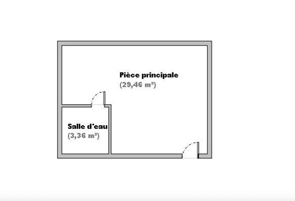 Studio - Dernier étage - Cordeliers - Presqu'île
