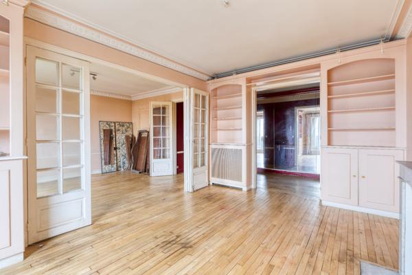 Paris 16ème sud /Limite Boulogne-Parc des Princes : Appartement 85 M2 à rénover avec vue dégagée
