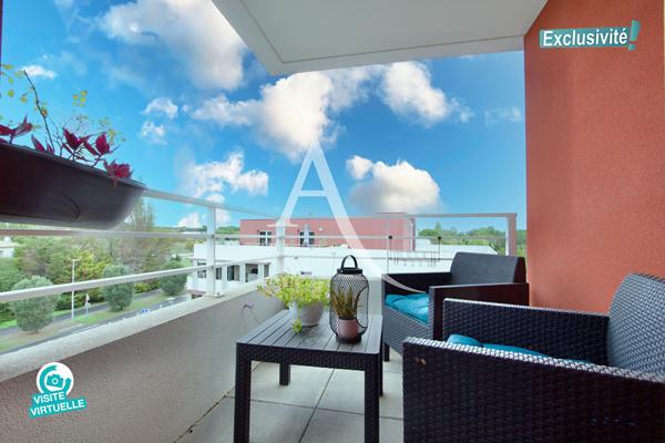 LATTES - MAURIN - APPARTEMENT 2 PIÈCES - 42 m2 - BALCON - DERNIER ÉTAGE - PLACE DE PARKING PRIVATIF