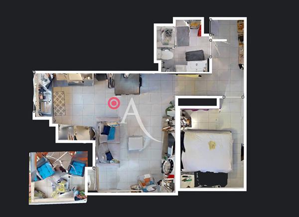 LATTES - MAURIN - APPARTEMENT 2 PIÈCES - 42 m2 - BALCON - DERNIER ÉTAGE - PLACE DE PARKING PRIVATIF