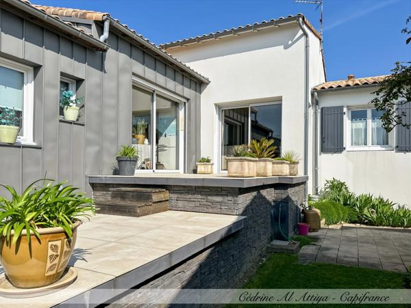 Maison à vendre à Puilboreau de plain-pied, 7 pièces, 175m2, jardin et garage