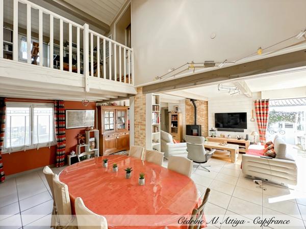 Maison à vendre à Puilboreau de plain-pied, 7 pièces, 175m2, jardin et garage