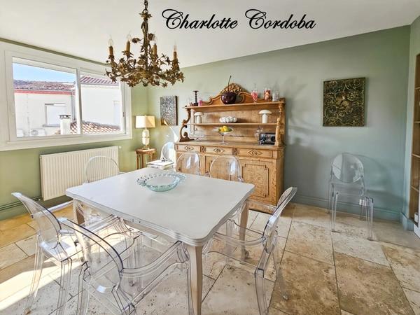 MMaison de ville de caractère avec garage et terrasse – Quartier Palissy à Agen