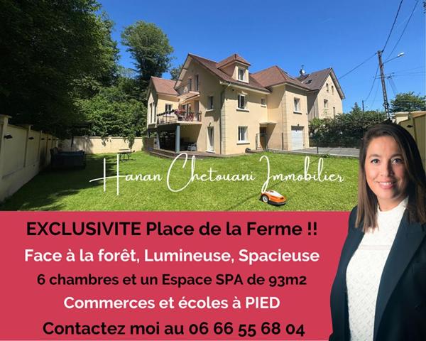 PROPRIÉTÉ D'EXCEPTION -  241m2 -  SPA PRIVATIF  de 93m2 en plus - SANS VIS-À-VIS  DPE C - LISIÈRE DU BOIS