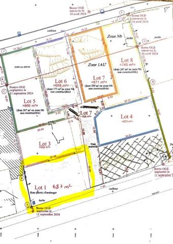 Terrain à vendre 687 m² La Flamengrie