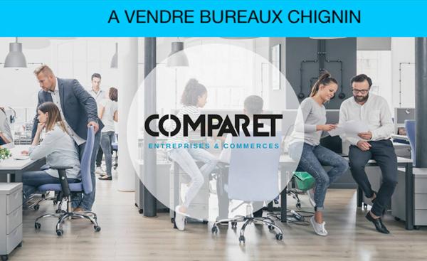 Bureaux à Chignin 69,34 m2 idéalement situé