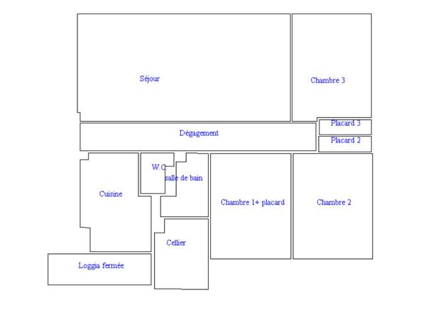 T4 rénové - 71,93 m² - Résidence Parc des Roses - Marseille 13013