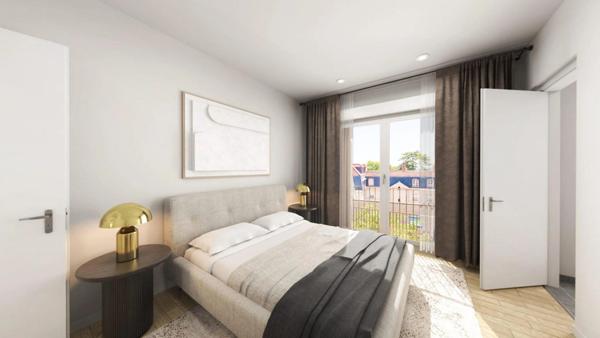 Dpt Yvelines (78), à vendre BOIS D'ARCY appartement T3 de 61,45 m² - Terrasse