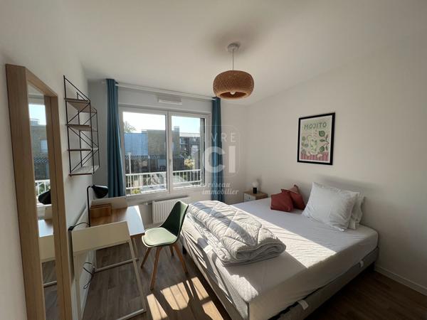 Chambre meublée de 11.6 m2 - GACHET / LA CHANTRERIE