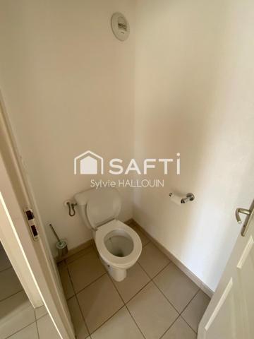 Appartement T3 bord de mer 46m², terrasse, parking