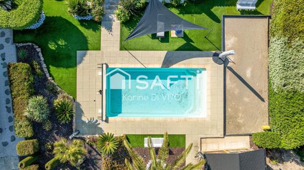 Vue mer - Au calme - Piscine - Boulodrome - Garage et stationnement