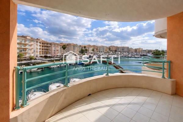 Vue mer & port – Emplacement d’exception à Fréjus