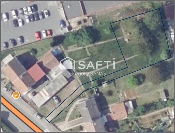 Aumetz, Terrain constructible 1018m2