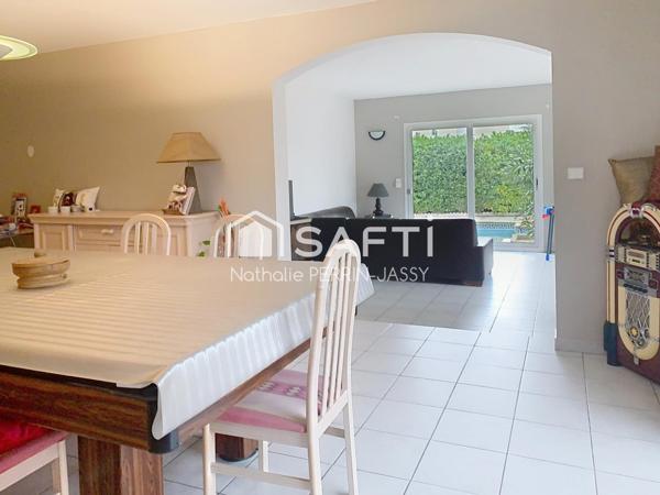 MARAUSSAN   Maison 140m², 3 chambres, piscine, garage