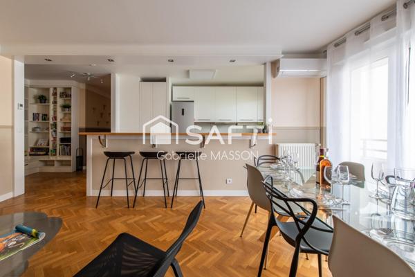 Bel appartement 5P avec balcon cave et parking