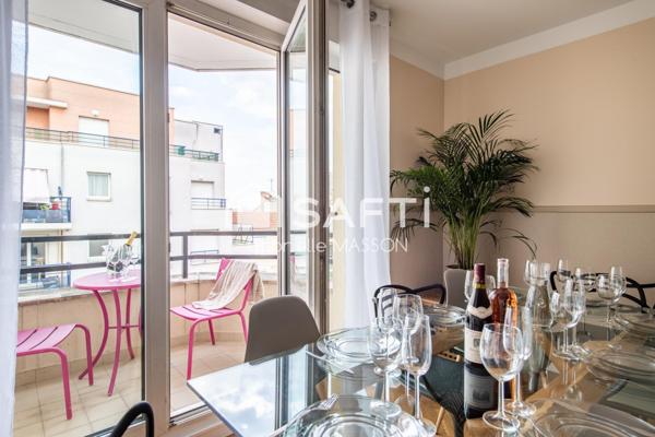 Bel appartement 5P avec balcon cave et parking