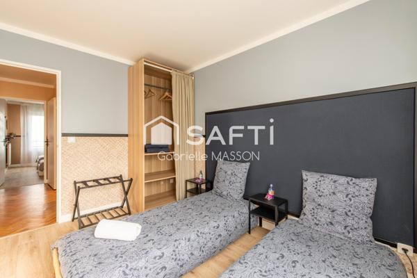 Bel appartement 5P avec balcon cave et parking