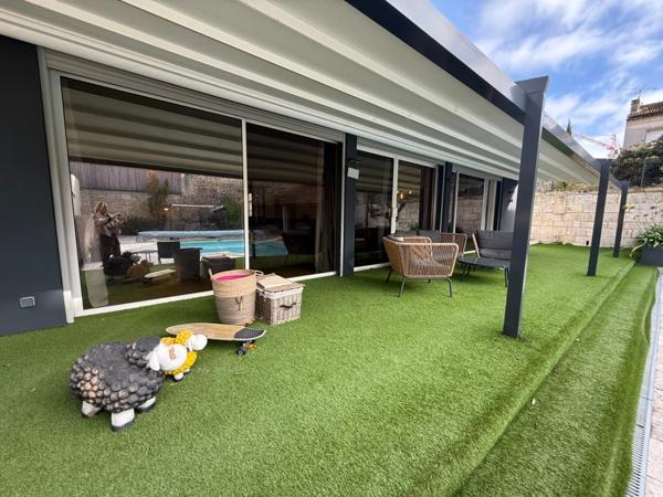 Maison à vendre 6 pièces ANGOULEME centre 3 chambres, bureau, jardin, garage, piscine