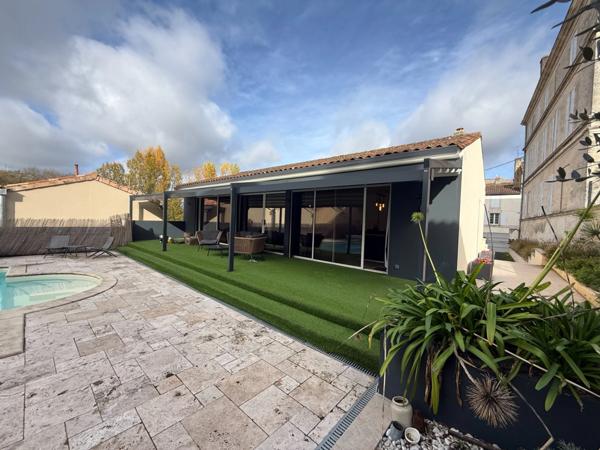 Maison à vendre 6 pièces ANGOULEME centre 3 chambres, bureau, jardin, garage, piscine