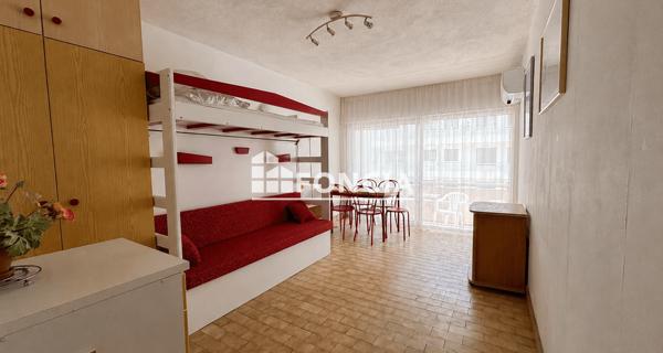 À vendre Appartement 2 pièces 28.07 m² - Canet-en-roussillon 66140