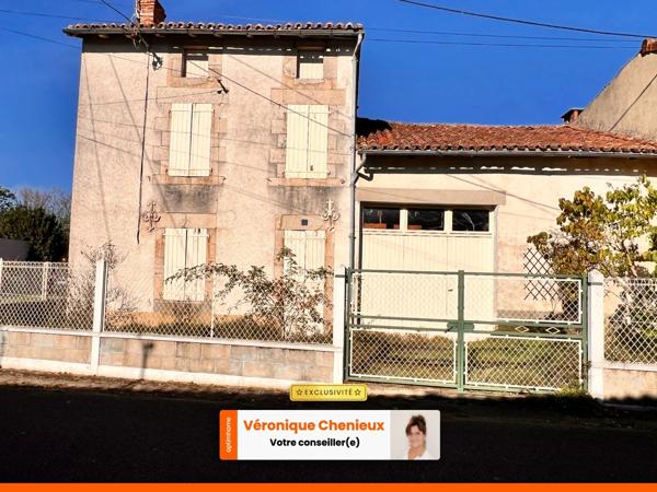 Maison à vendre 6 pièces BELLAC (87)