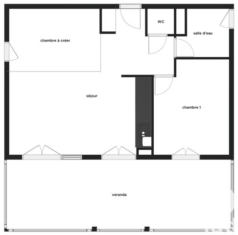 Appartement à vendre 3 pièces 74 m² Ciboure