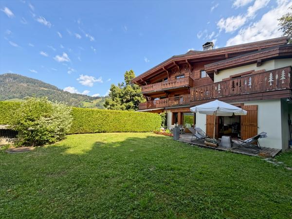 A VENDRE - Appartement T4 en rez de jardin - MEGEVE