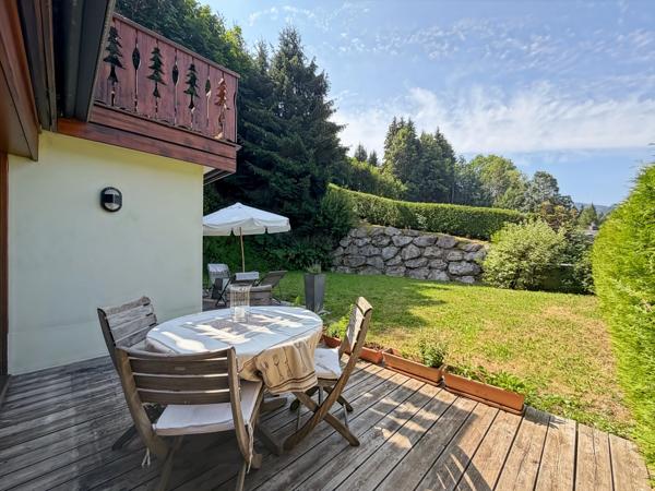 A VENDRE - Appartement T4 en rez de jardin - MEGEVE