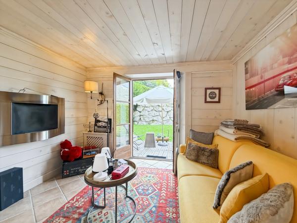 A VENDRE - Appartement T4 en rez de jardin - MEGEVE