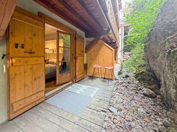 A VENDRE - Appartement T4 en rez de jardin - MEGEVE