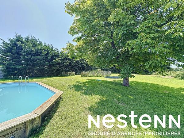 A vendre : Maison plain pied avec jardin et piscine semi-enterrée - Secteur FEILLENS (01570) - 20 minutes de Mâcon (71000)