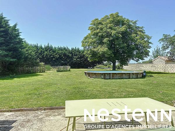 A vendre : Maison plain pied avec jardin et piscine semi-enterrée - Secteur FEILLENS (01570) - 20 minutes de Mâcon (71000)