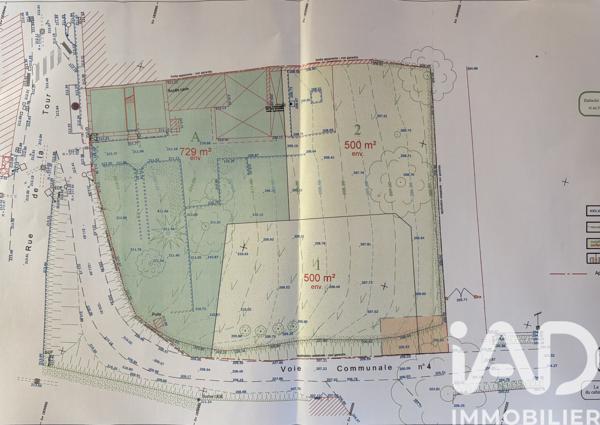 Terrain à vendre 485 m² Mogneneins