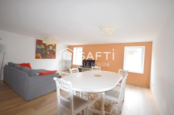 Joli appartement T4 en duplex meublé