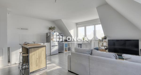 À vendre Appartement 2 pièces 44.86 m² - Rouen 76100