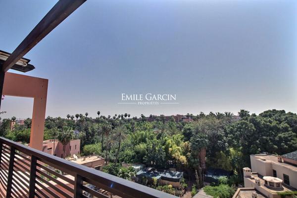 À vendre appartement en duplex dans le quartier de Majorelle à Marrakech