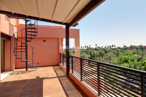 À vendre appartement en duplex dans le quartier de Majorelle à Marrakech