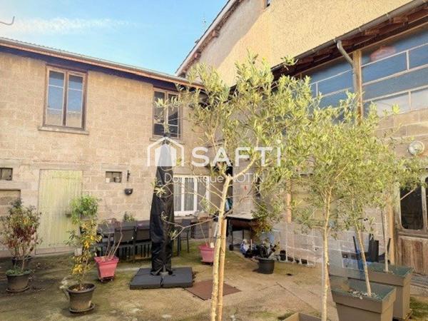 Maison 137m² 3chb avec potentiel + 100m²   cour
