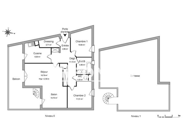 Location Appartement 4 pièces 82.94 m² - 38-40 RUE DU FAUBOURG LAGRAPPE Chartres 28000